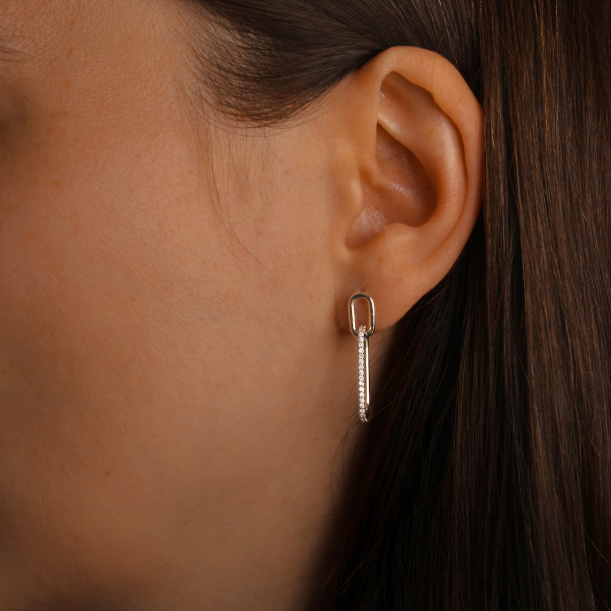 City Light Drops - modern elegante Ohrringe