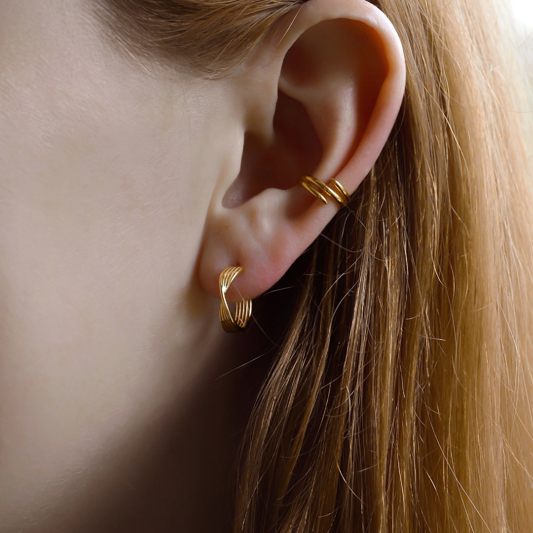 "Tsume" stylischer, moderner Earcuff