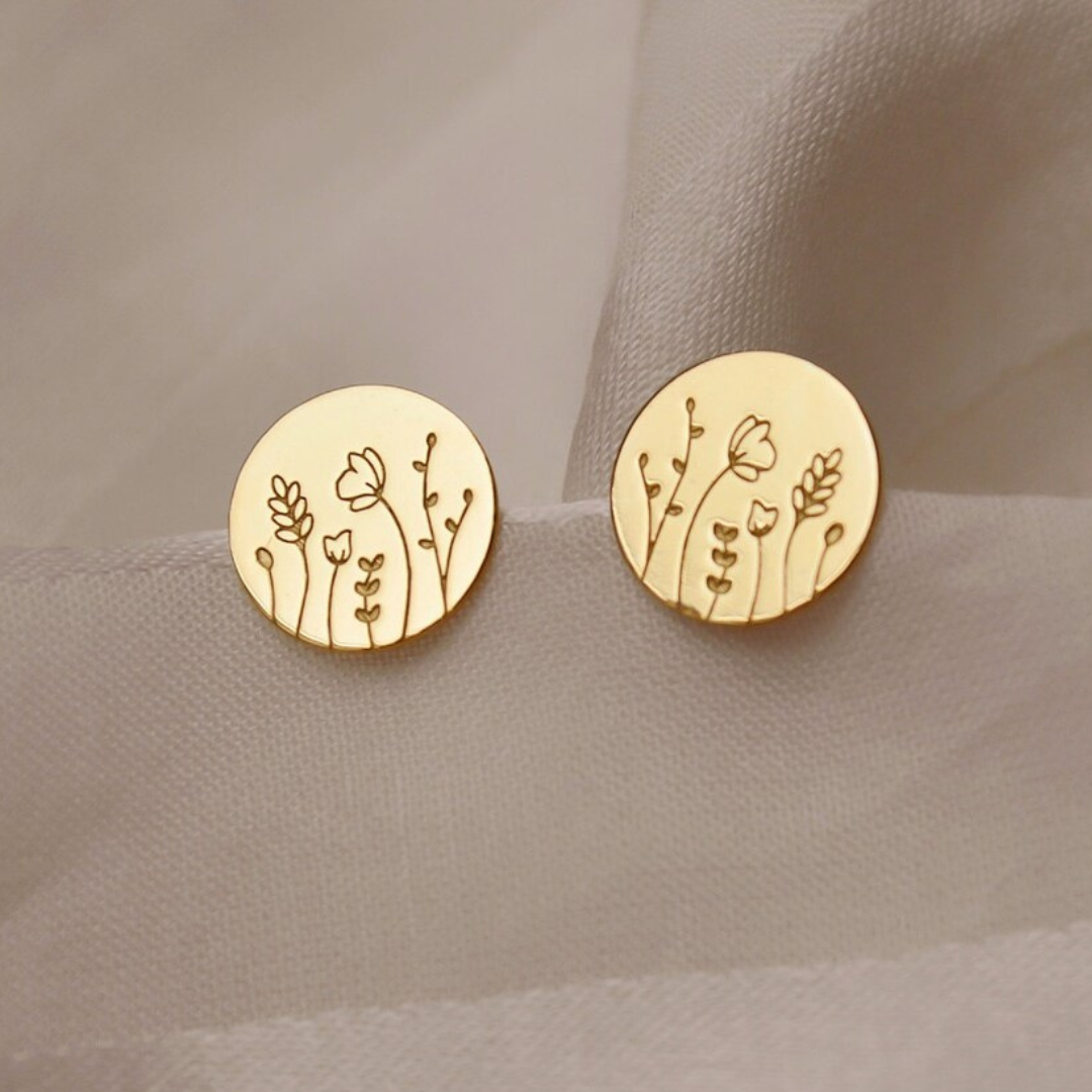 "Fleurette" Blumen Ohrstecker
