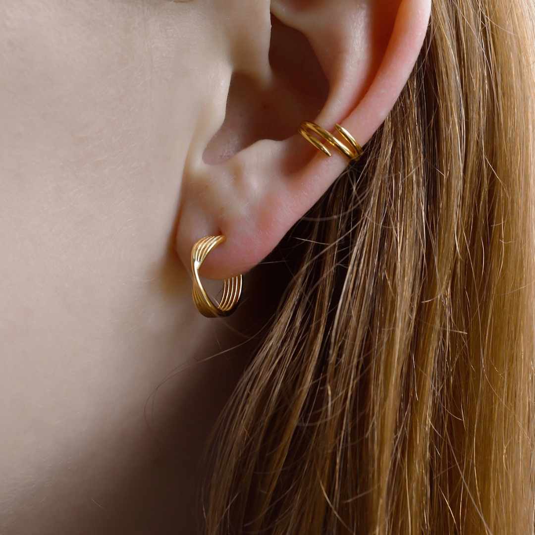 "Tsume" stylischer, moderner Earcuff