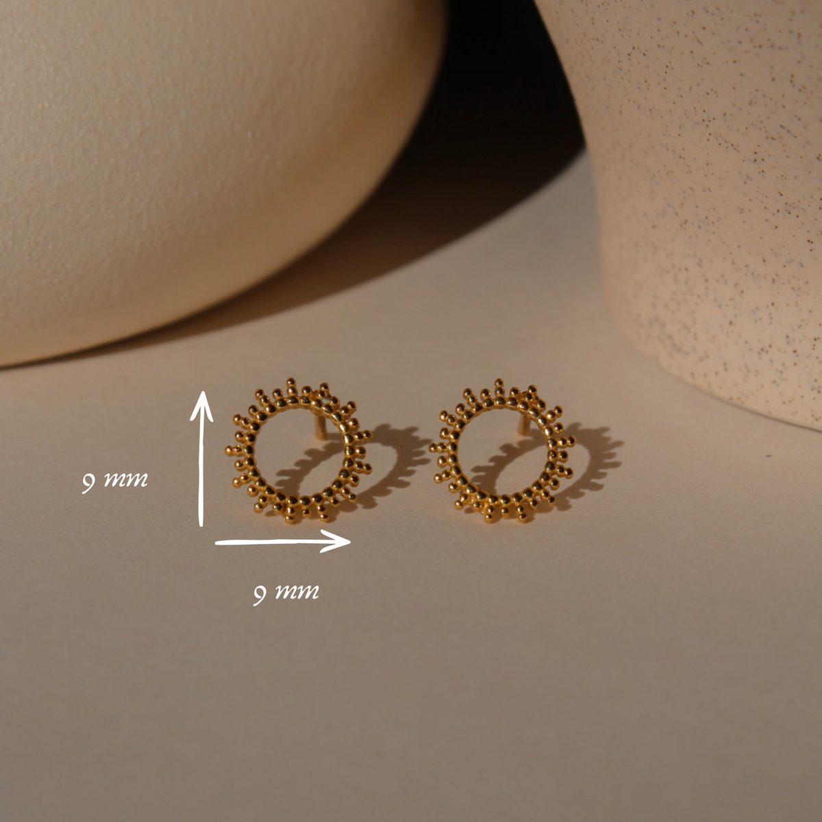 Sunlace – Creolen & Ohrstecker im Set