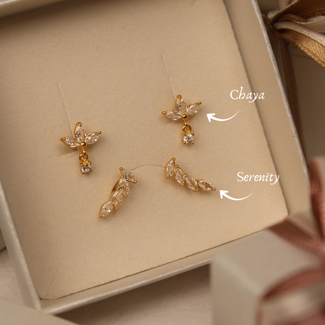 "Sparkling Serenity" Ohrstecker Set