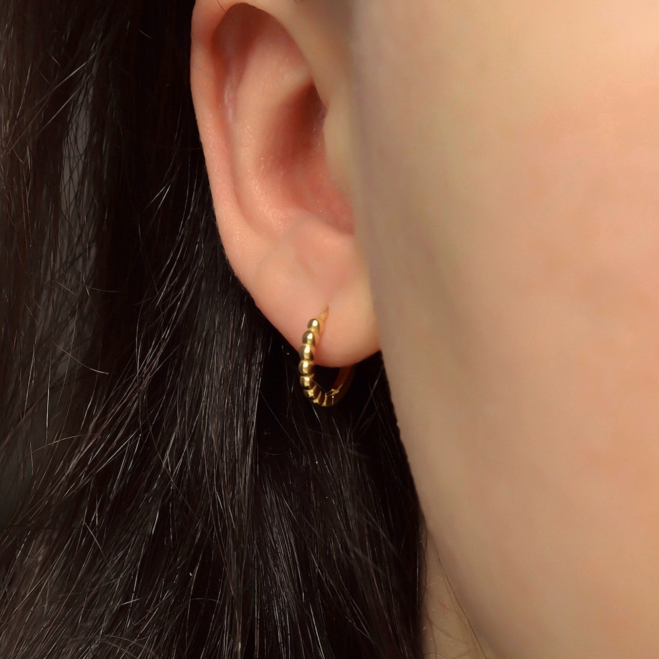 „Evelyn" Bubble Creolen