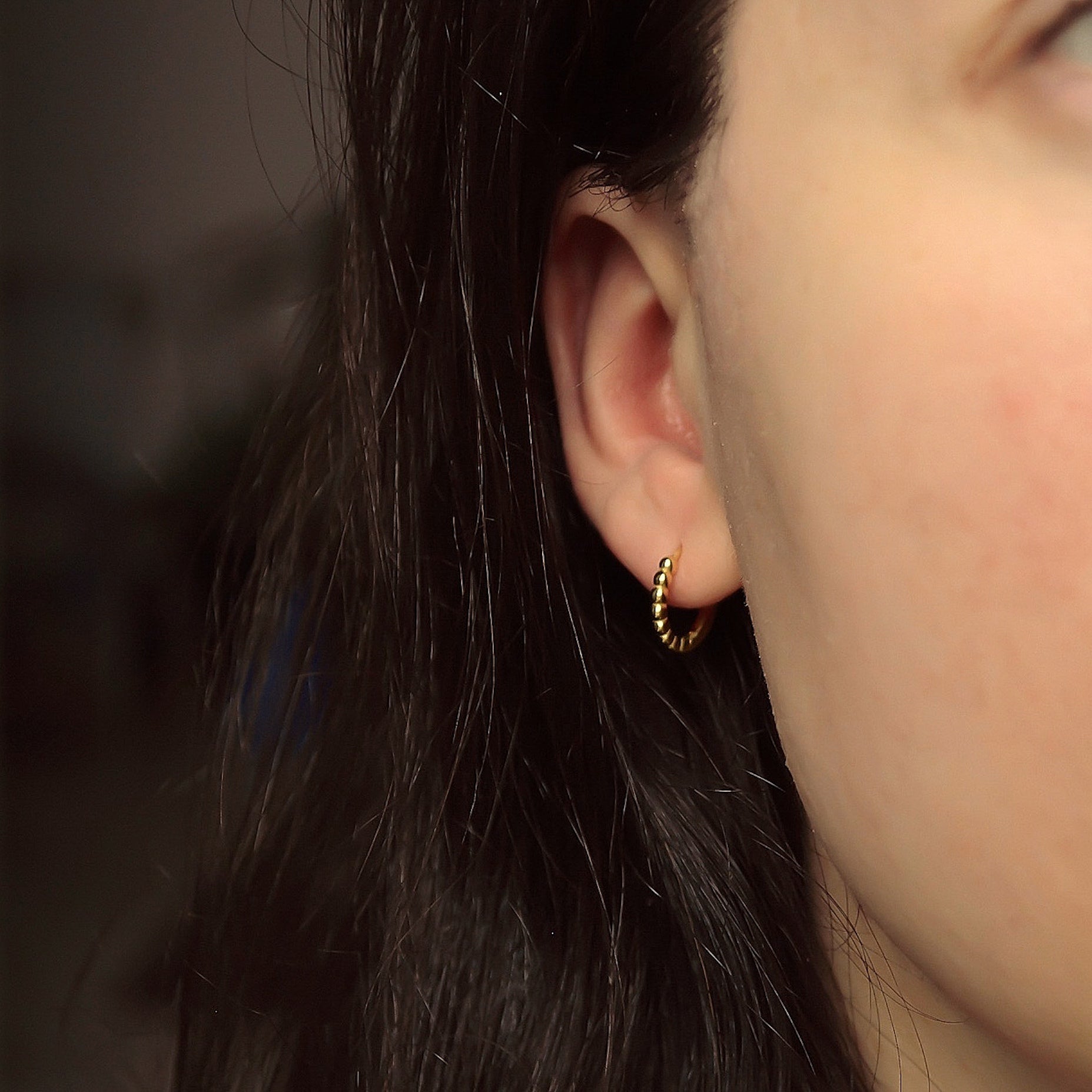 „Evelyn" Bubble Creolen