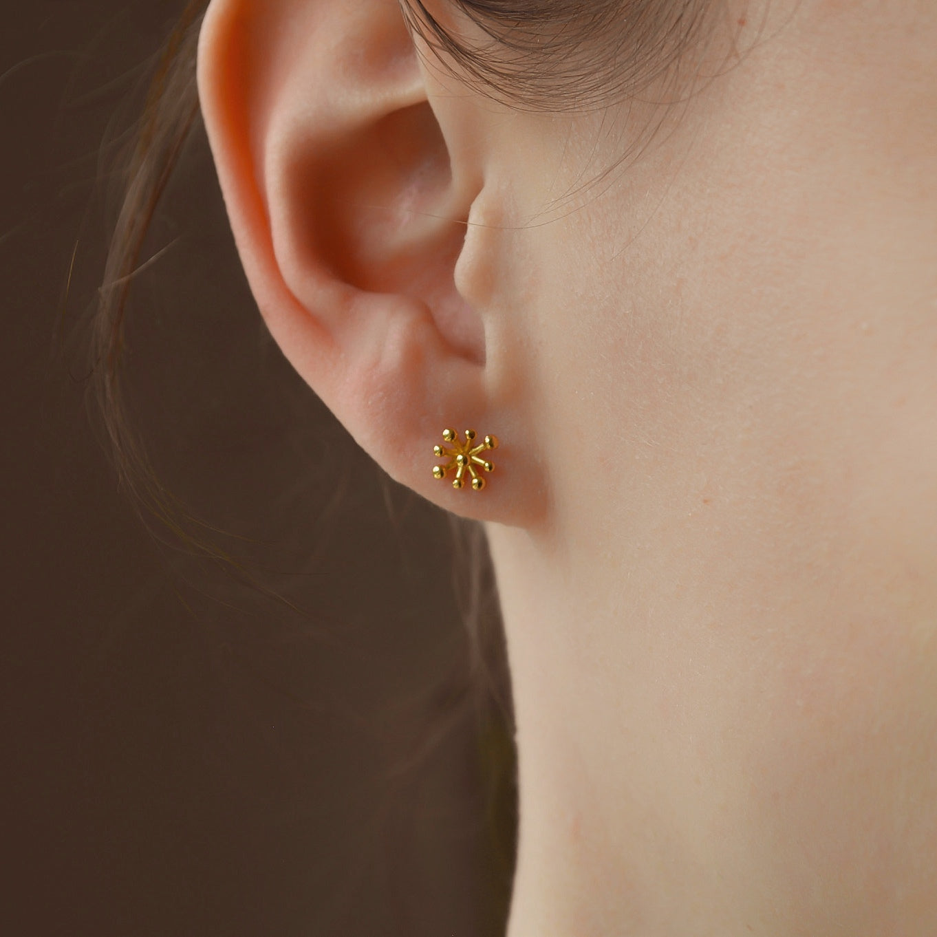 "Leona" hochwertige, florale Ohrstecker