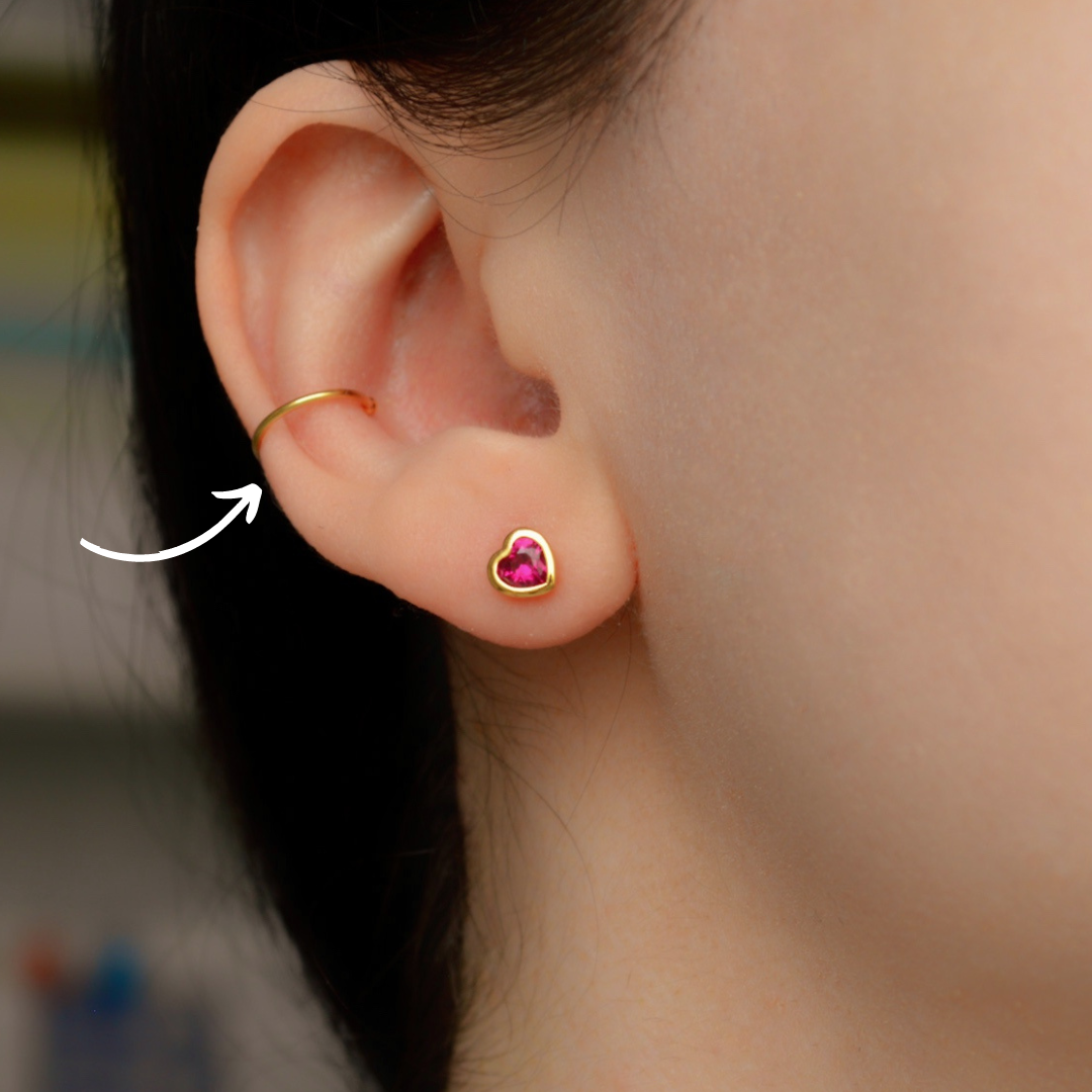 "Simplicity" zarter, schlichter Earcuff