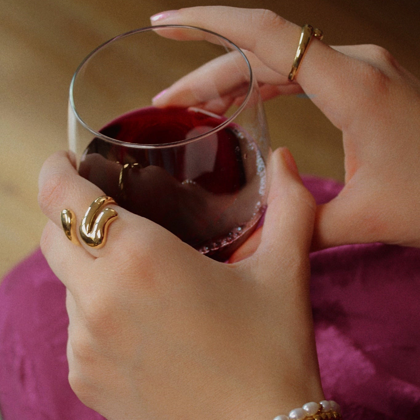 "Artist's Brush" Statement Ring