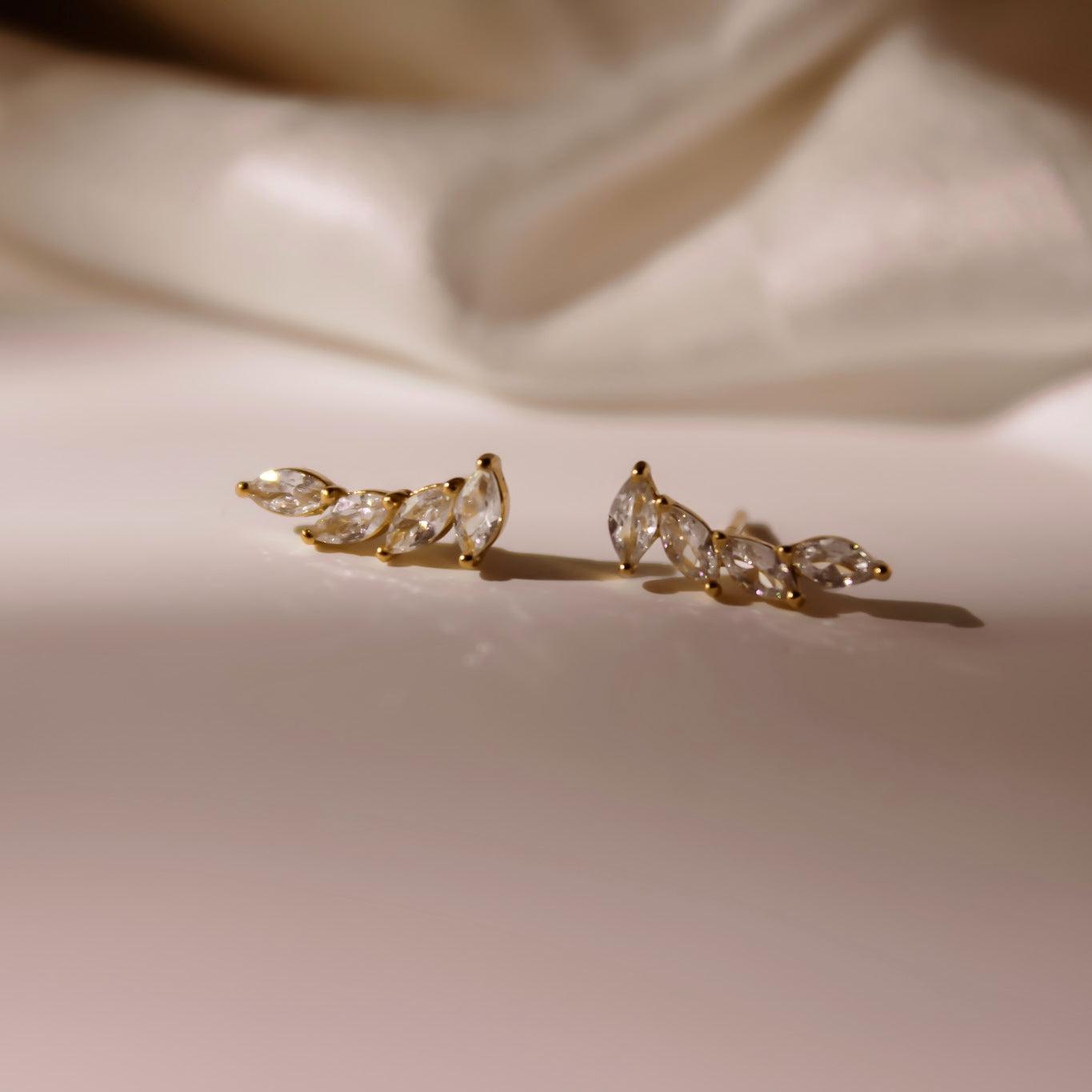 "Serenity" Zirkonia Mini Climber Ohrstecker