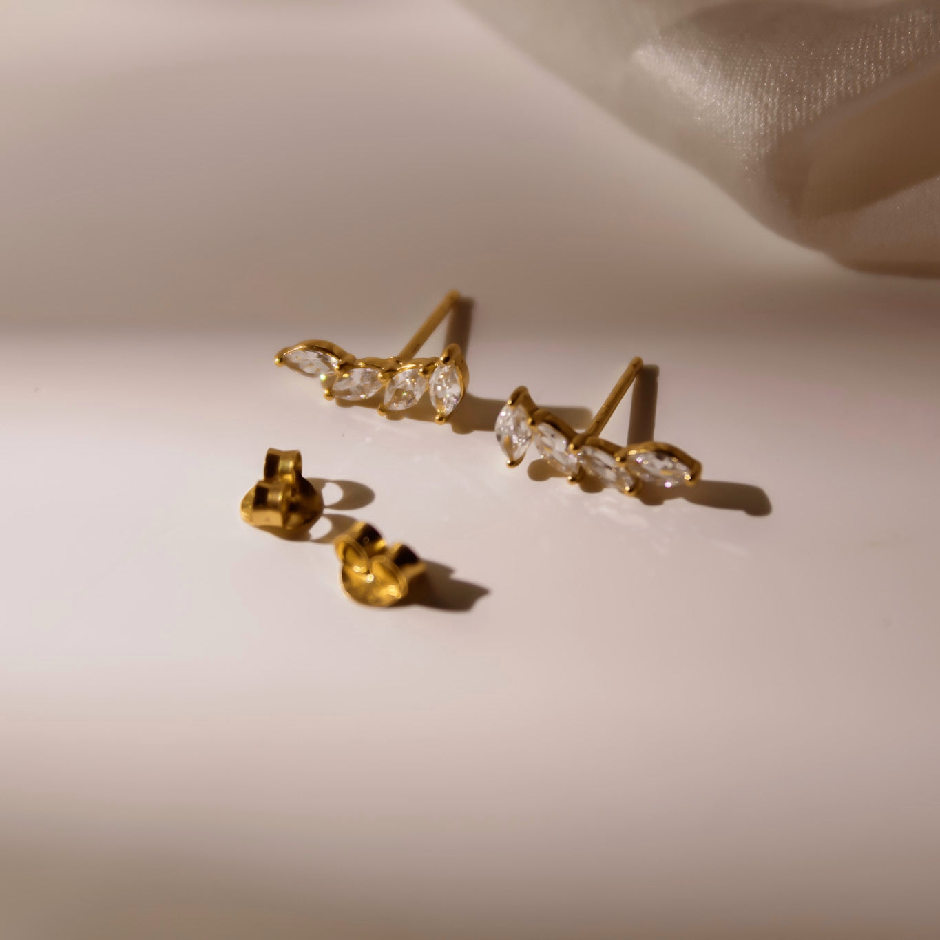 "Serenity" Zirkonia Mini Climber Ohrstecker