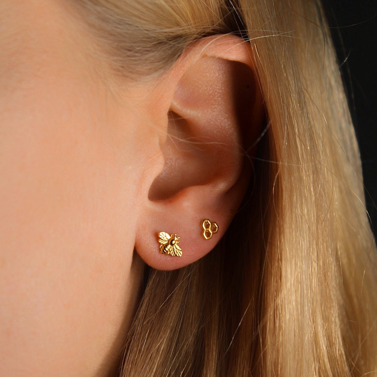 "Bee Elegant" Ohrstecker Set