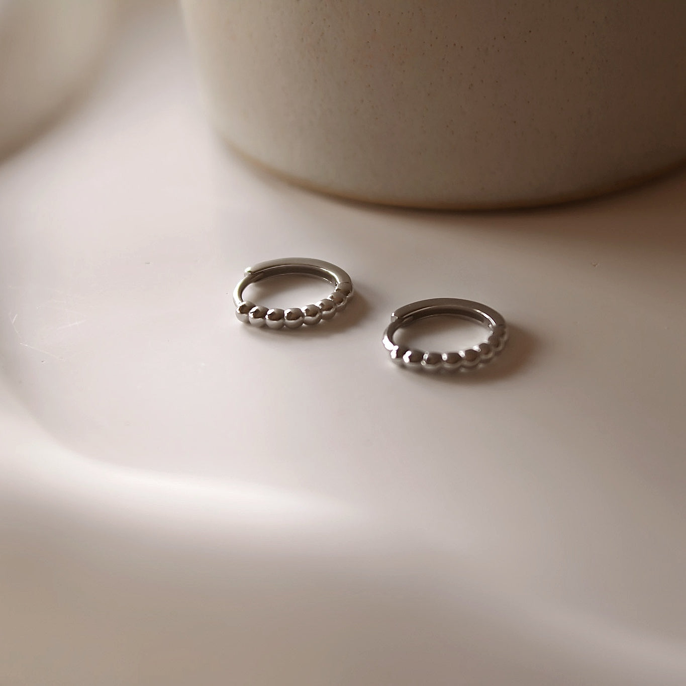 „Evelyn" Bubble Creolen