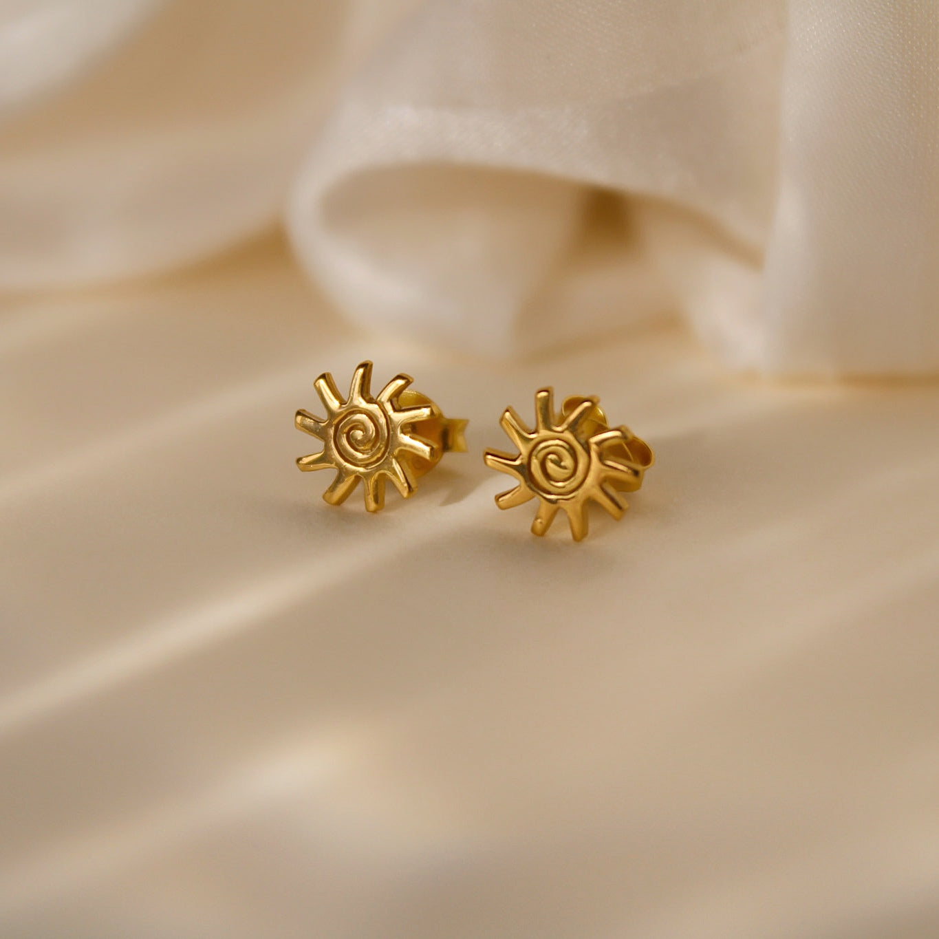 „Beautiful Boho" Sonnen Ohrstecker