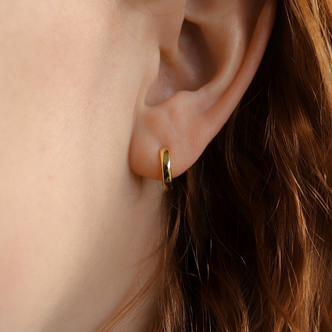 "Simplicity" minimalistische Creolen für jeden Tag