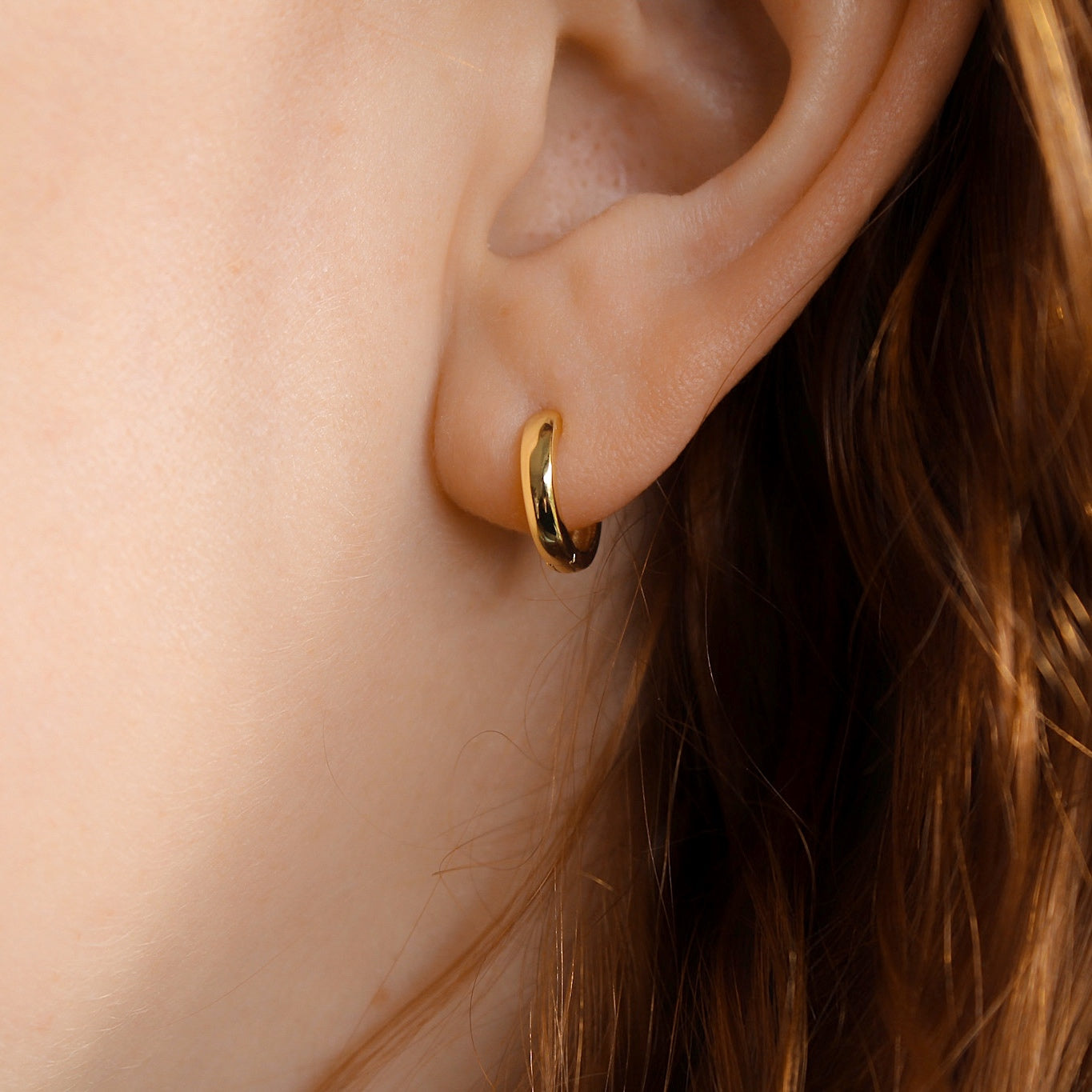 "Simplicity" minimalistische Creolen für jeden Tag