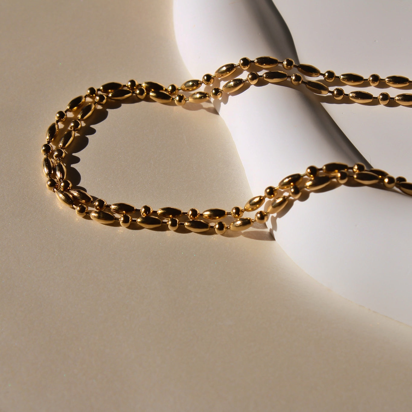 "Rifa“ Edelstahl Halskette, wasserfest