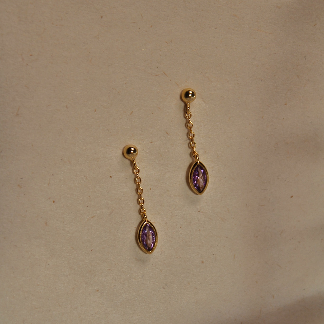 "Suri" Marquise Hängeohrringe