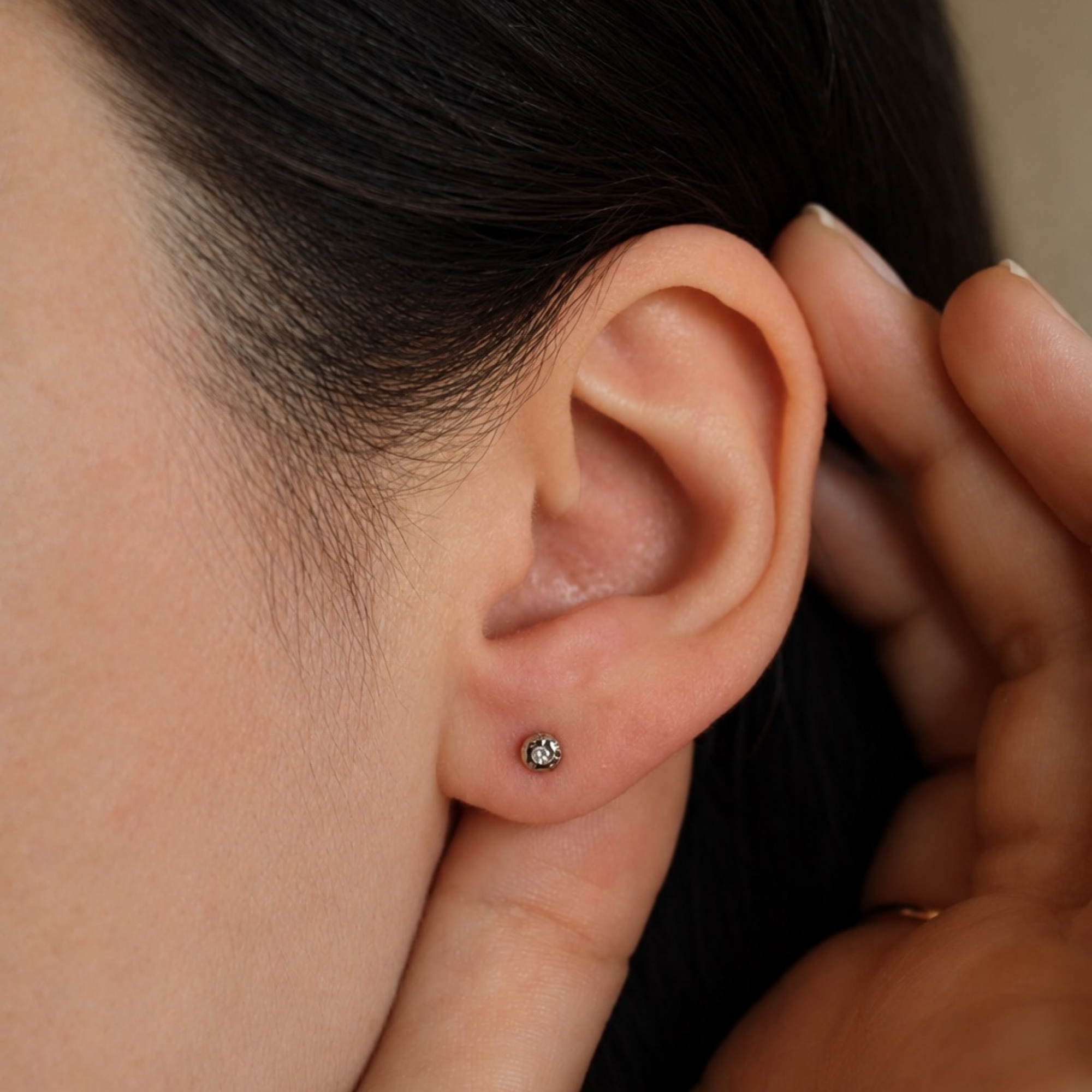"Pietra" Diamond Mini Ohrstecker