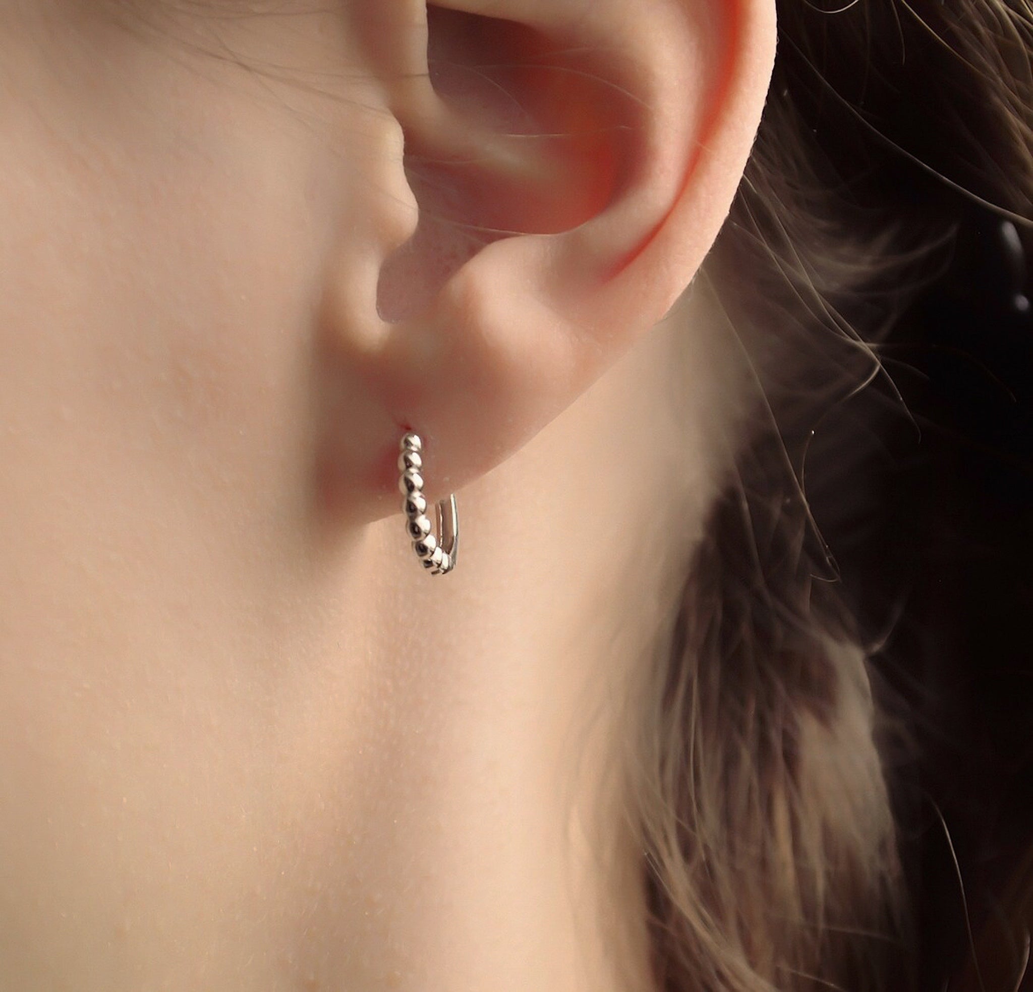 „Evelyn" Bubble Creolen