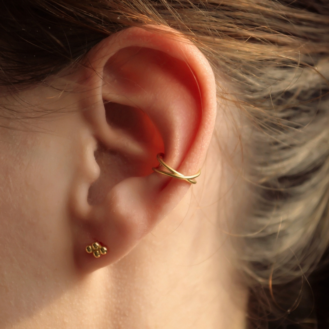 „Elegant Minimalist" Earcuff Set