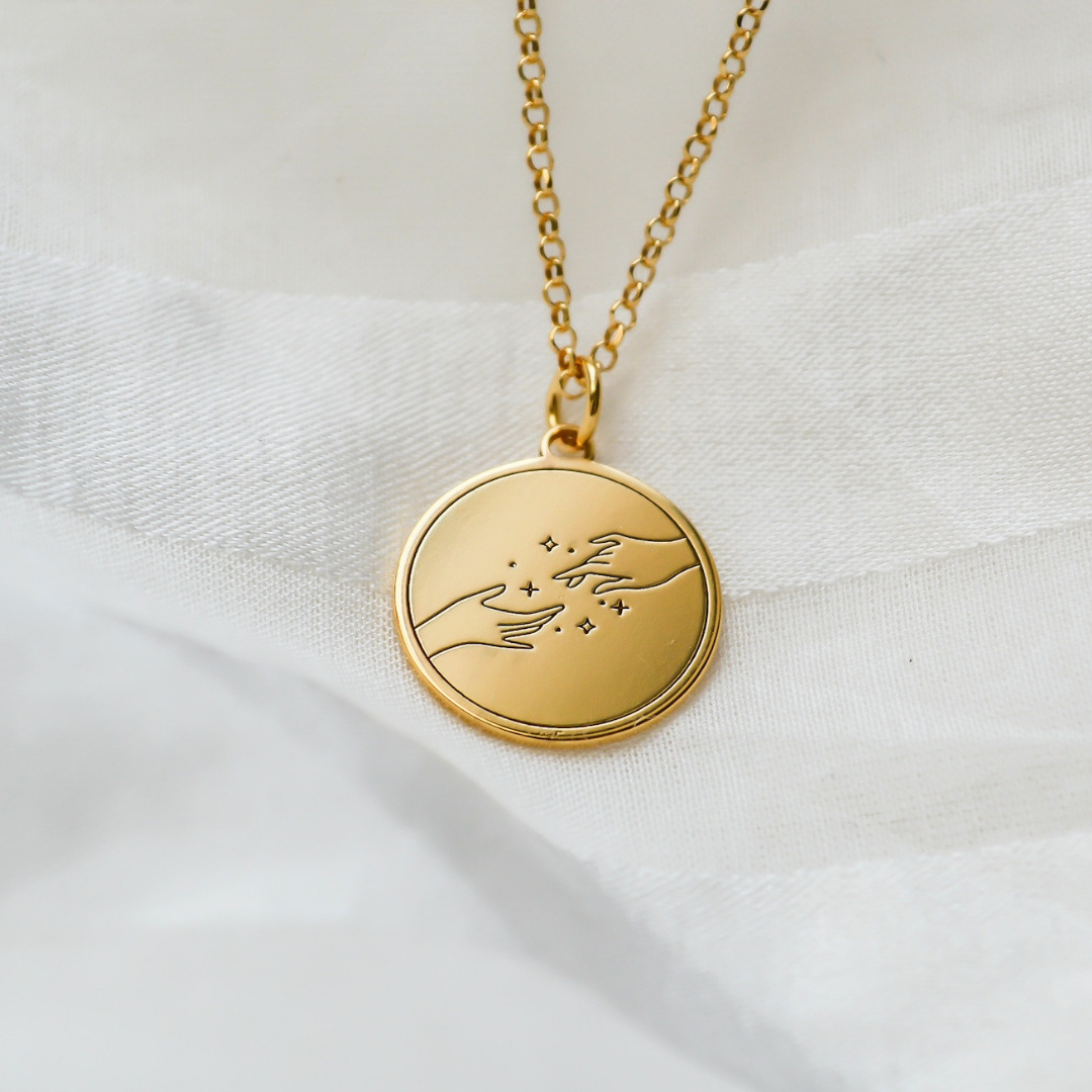 "Better Together" Halskette Gold