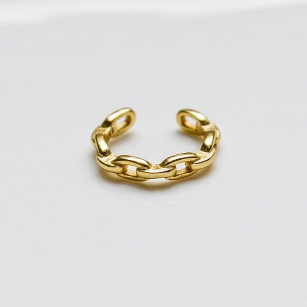 "DaintyChain" Earcuff in minimalistischem Ketten Design