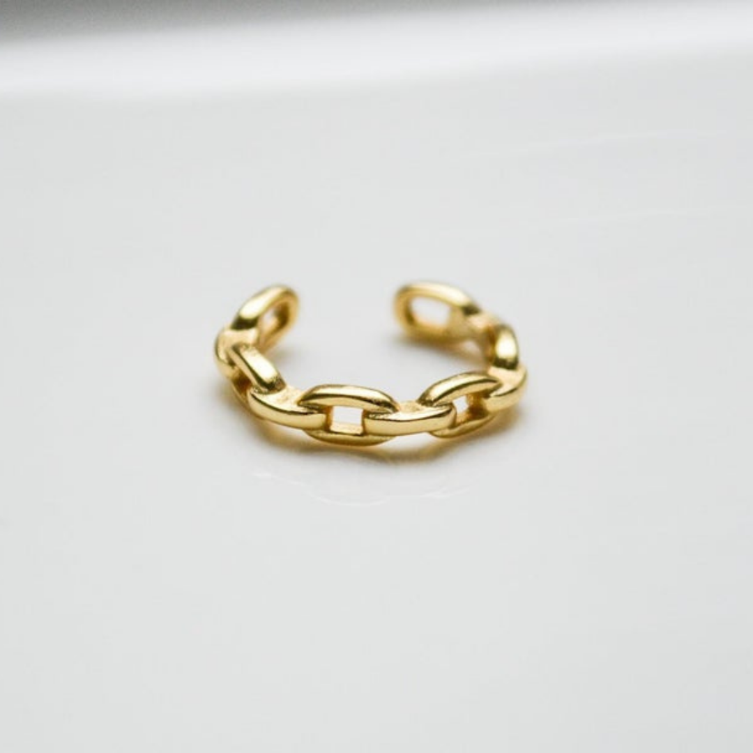 "DaintyChain" Earcuff in minimalistischem Ketten Design