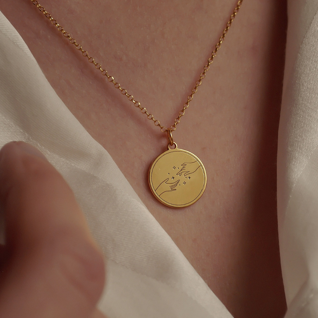 "Better Together" Halskette Gold