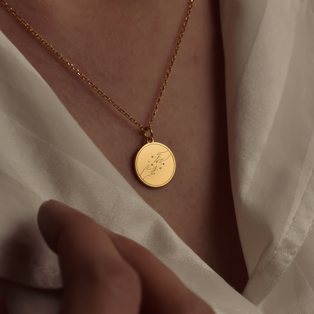 "Better Together" Halskette Gold