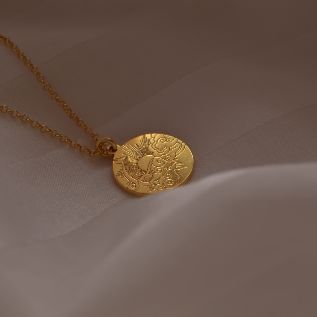 "A Bright Future" Halskette Gold