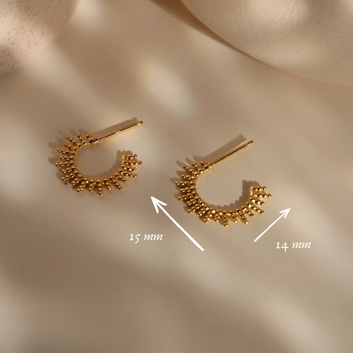 Sunlace – Creolen & Ohrstecker im Set