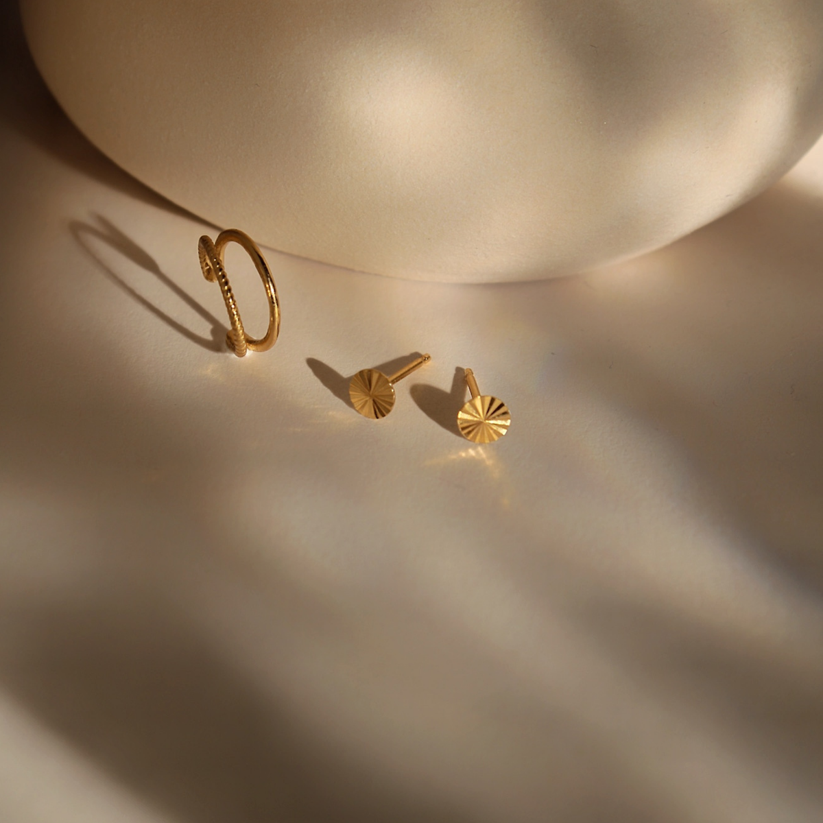 Solstice – Ohrstecker & Ear Cuff Set