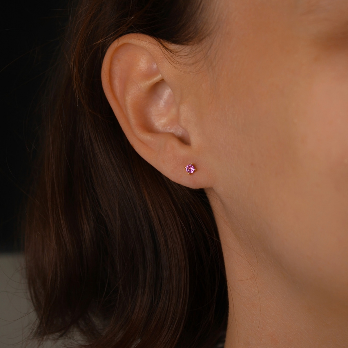 Color Muse – Kleine bunte Zirkonia-Ohrstecker