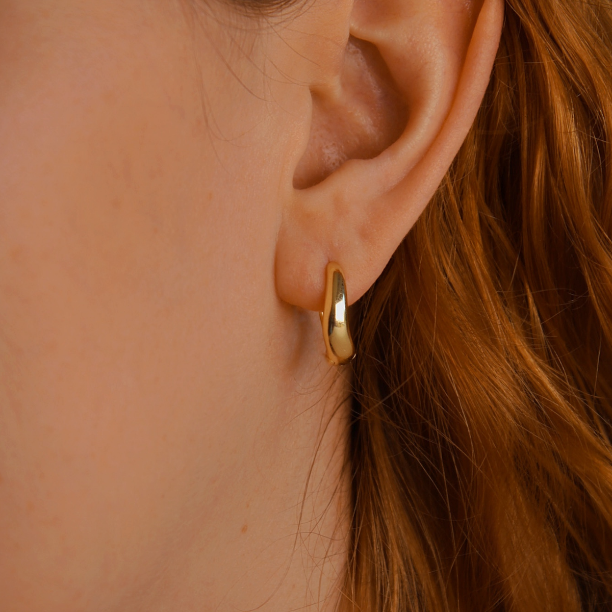 Lolo Dune Hoops - Moderne Creolen