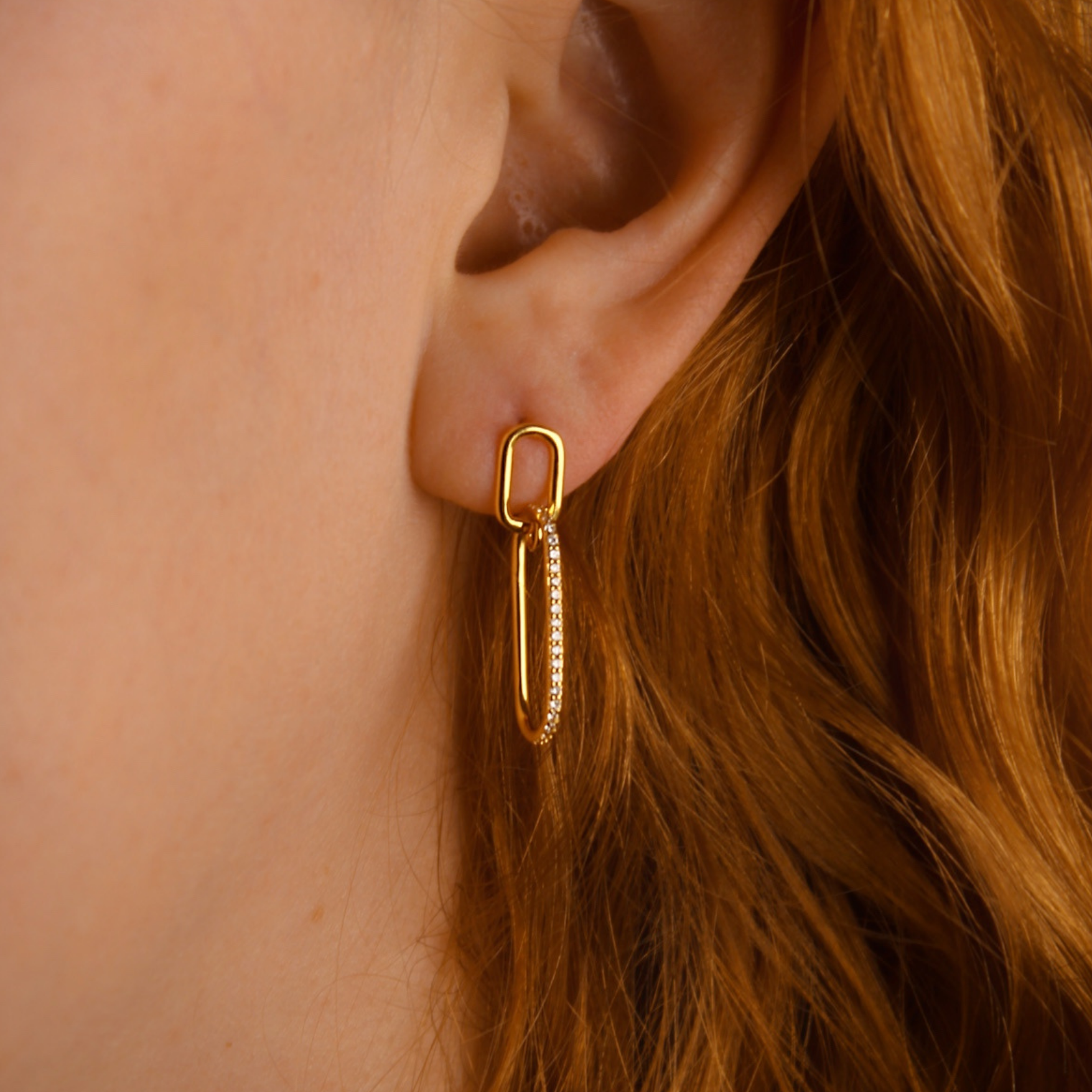 City Light Drops - modern elegante Ohrringe