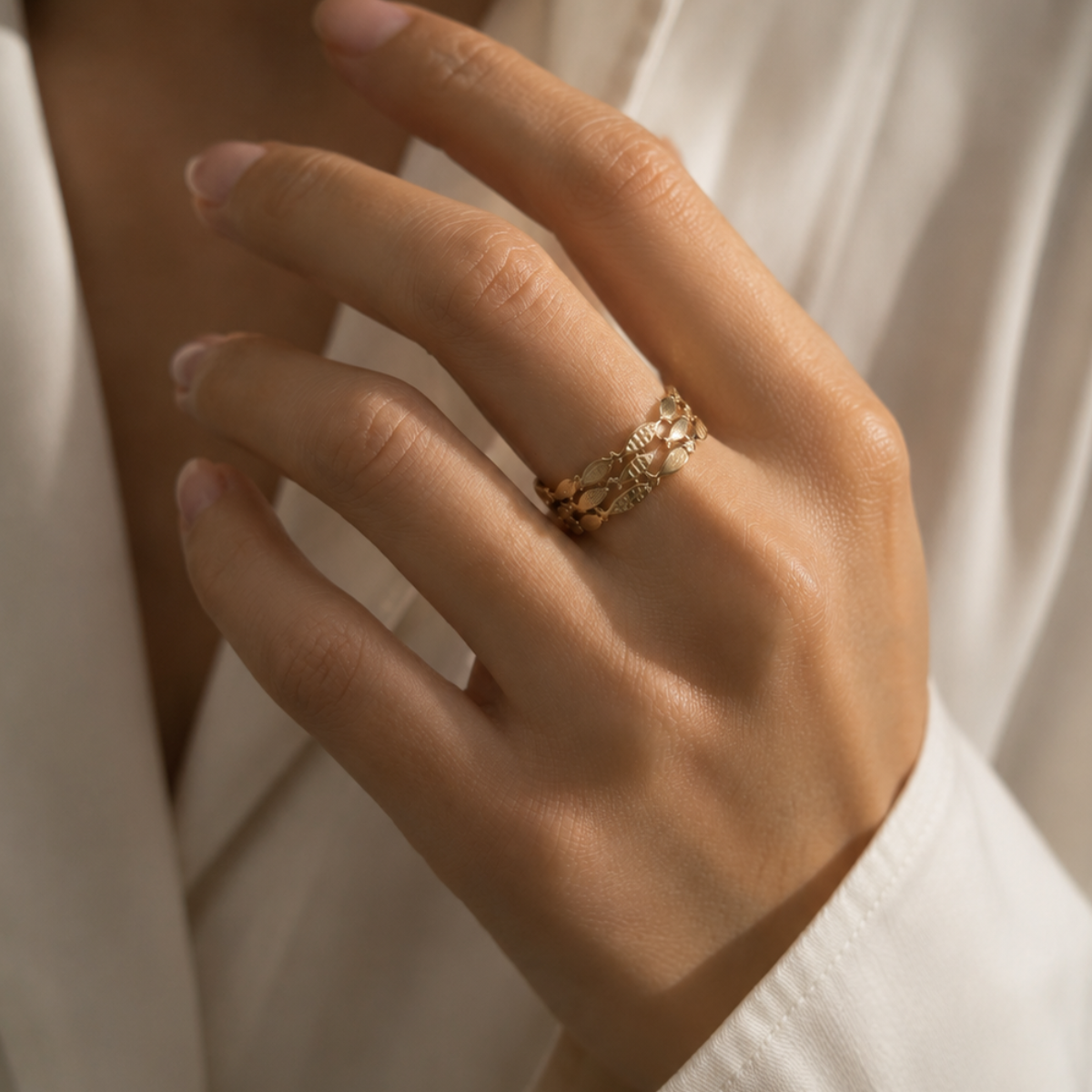 Sorelle - Statement Ring mit Fischmotiv