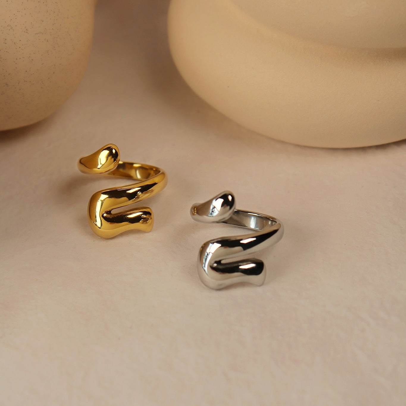 "Artist's Brush" Statement Ring