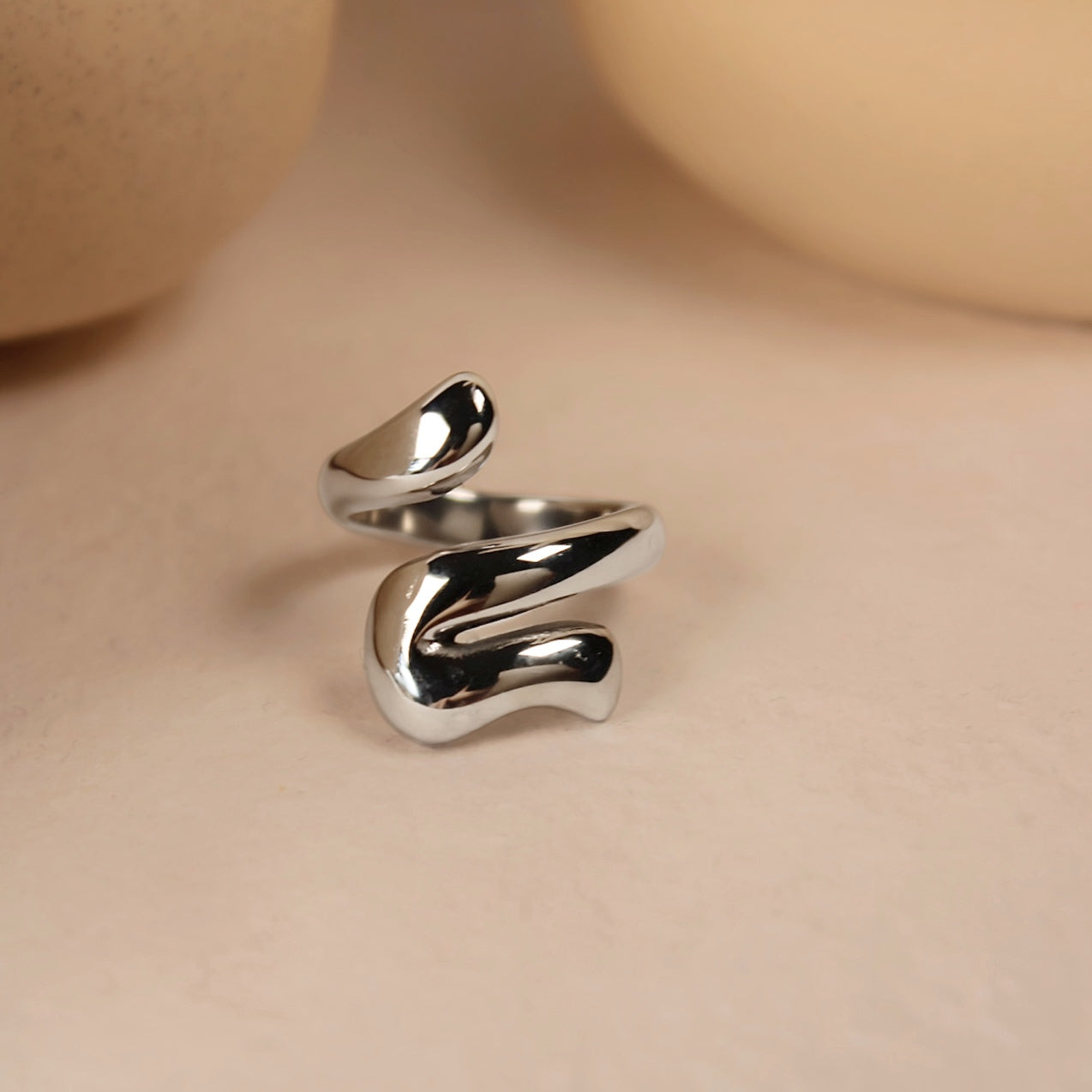 "Artist's Brush" Statement Ring