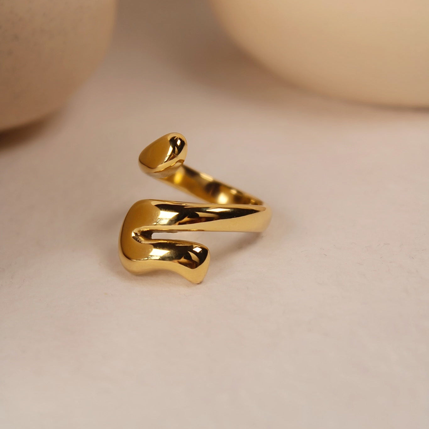 "Artist's Brush" Statement Ring