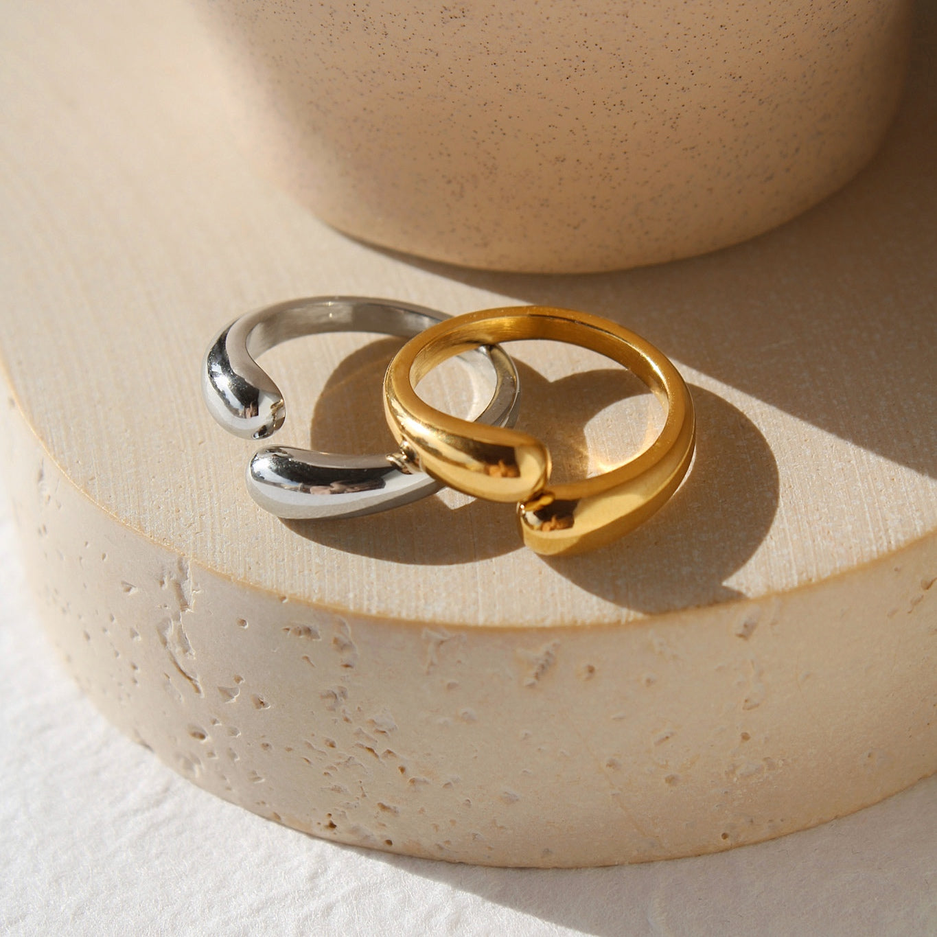 "Warm Hug" eleganter Statement Ring