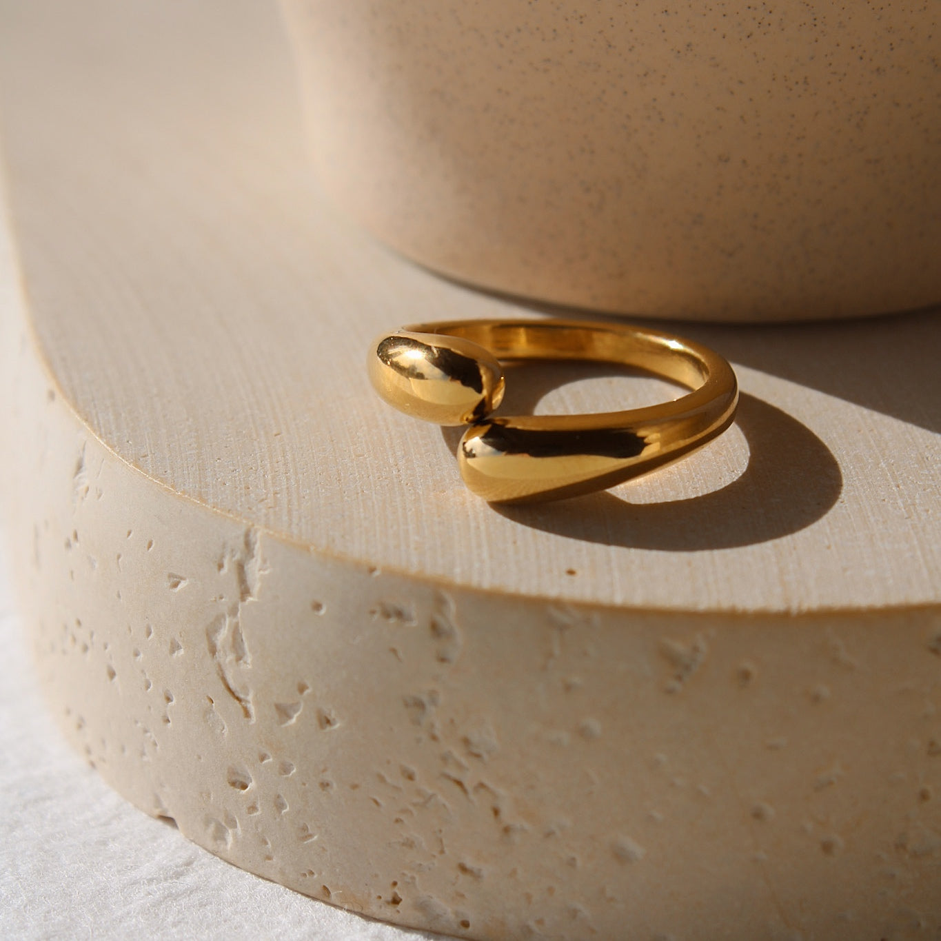 "Warm Hug" eleganter Statement Ring