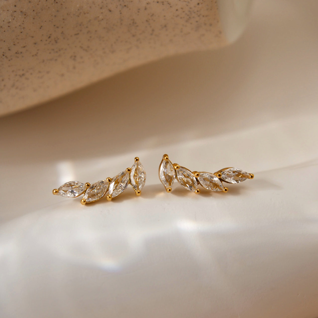 "Serenity" Zirkonia Mini Climber Ohrstecker