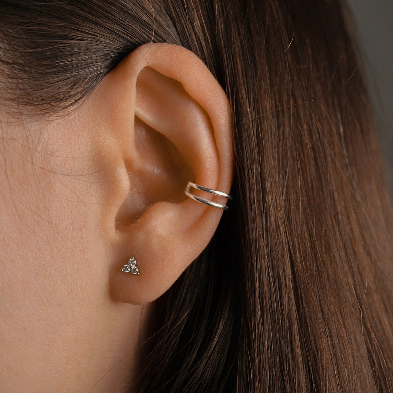 Aeris – Minimalistischer Earcuff aus 925 Sterling Silber