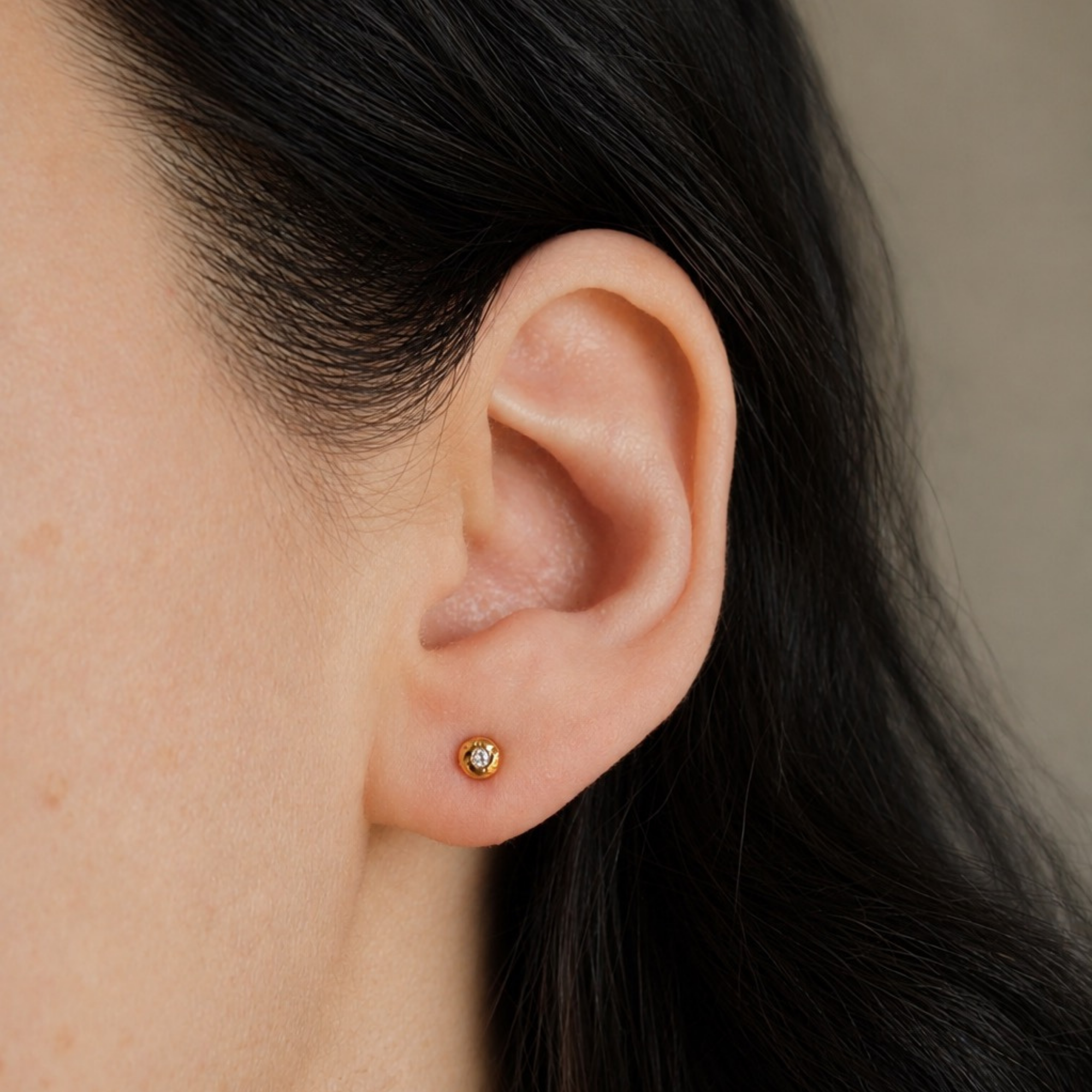 "Pietra" Diamond Mini Ohrstecker