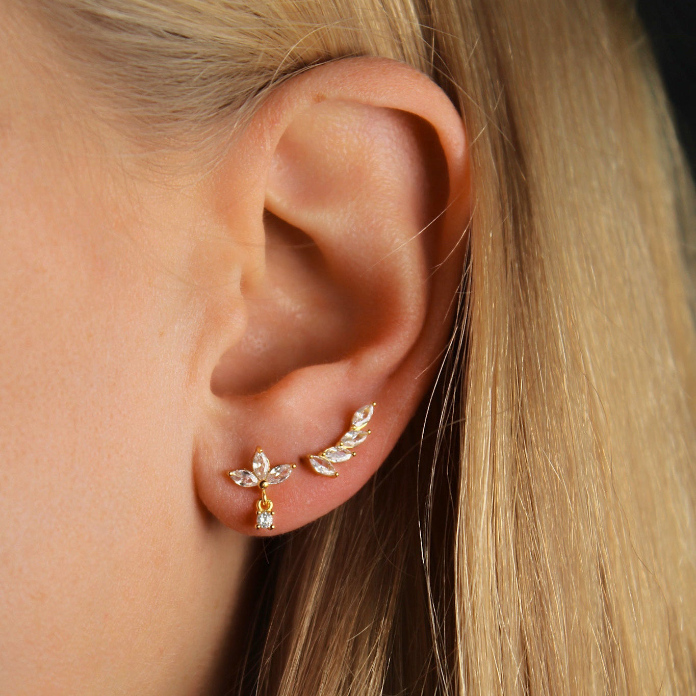 "Sparkling Serenity" Ohrstecker Set